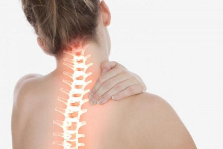 kaklo skausmas dėl osteochondrozės